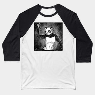 Disco Panda Baseball T-Shirt